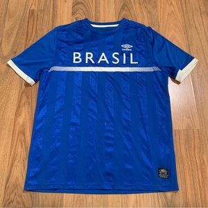 Umbro Soccer Jersey Brazil National Team Futbol Jersey Adult Medium
